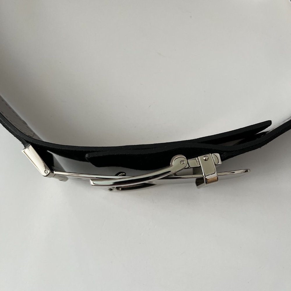 ❤️❤️ NEW ❤️❤️ Michael Michael Kors❤️ LIMITED EDITION Black Leather Suede Belt … - Picture 6 of 17